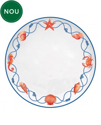 Farfurie pentru cina, 26 cm, Cote de Mer - SIMONA'S COOKSHOP